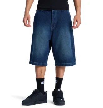 Baggy denimshorts for menn