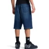 Baggy denimshorts for menn