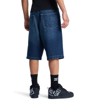 Baggy denimshorts for menn