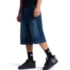 Baggy denimshorts for menn