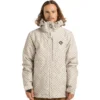 Unisex Basis Print-jakke med isolasjon